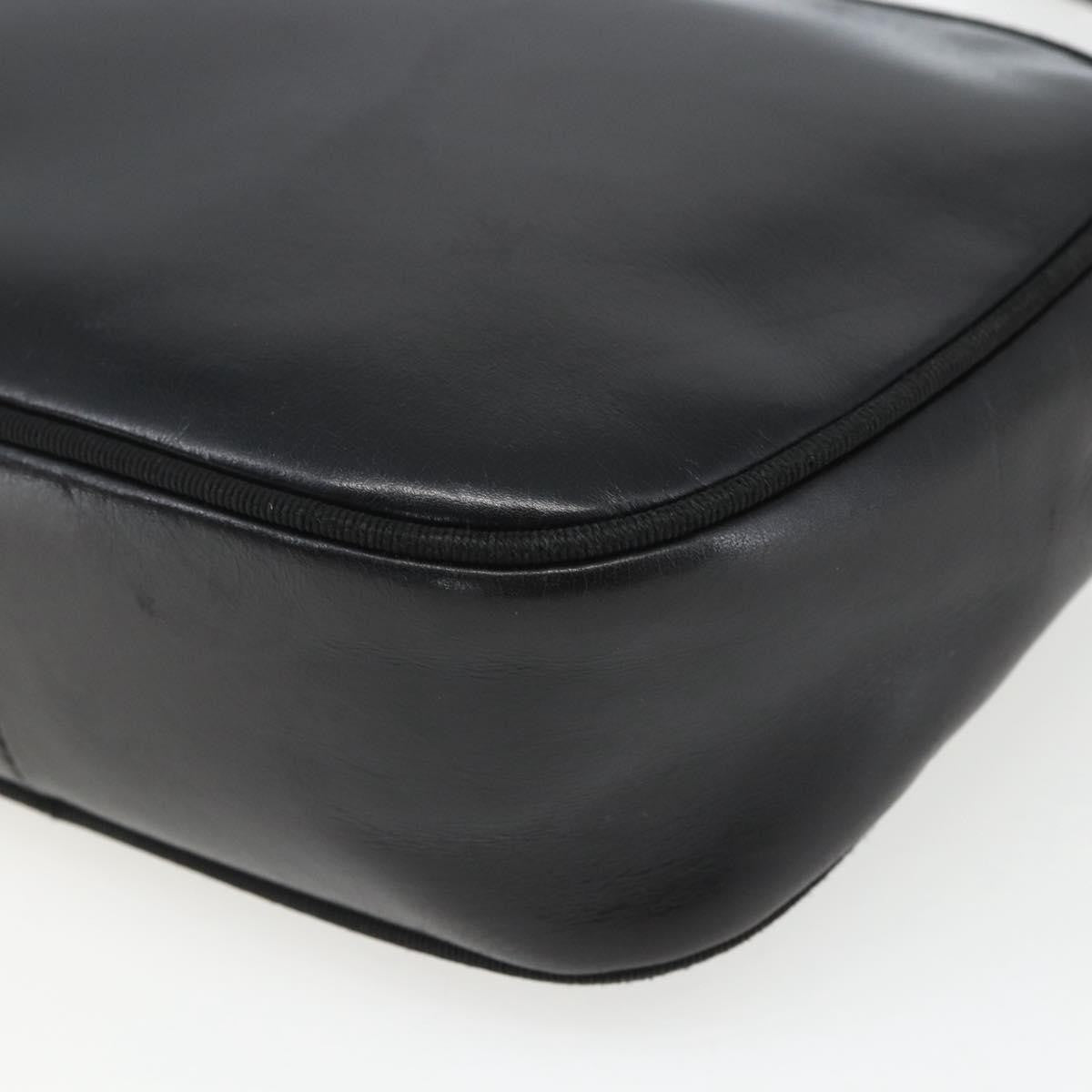 Salvatore Ferragamo Vara Bow Camera Patent Leather Black Leather Shoulder Bag Bag (Pre-Owned)