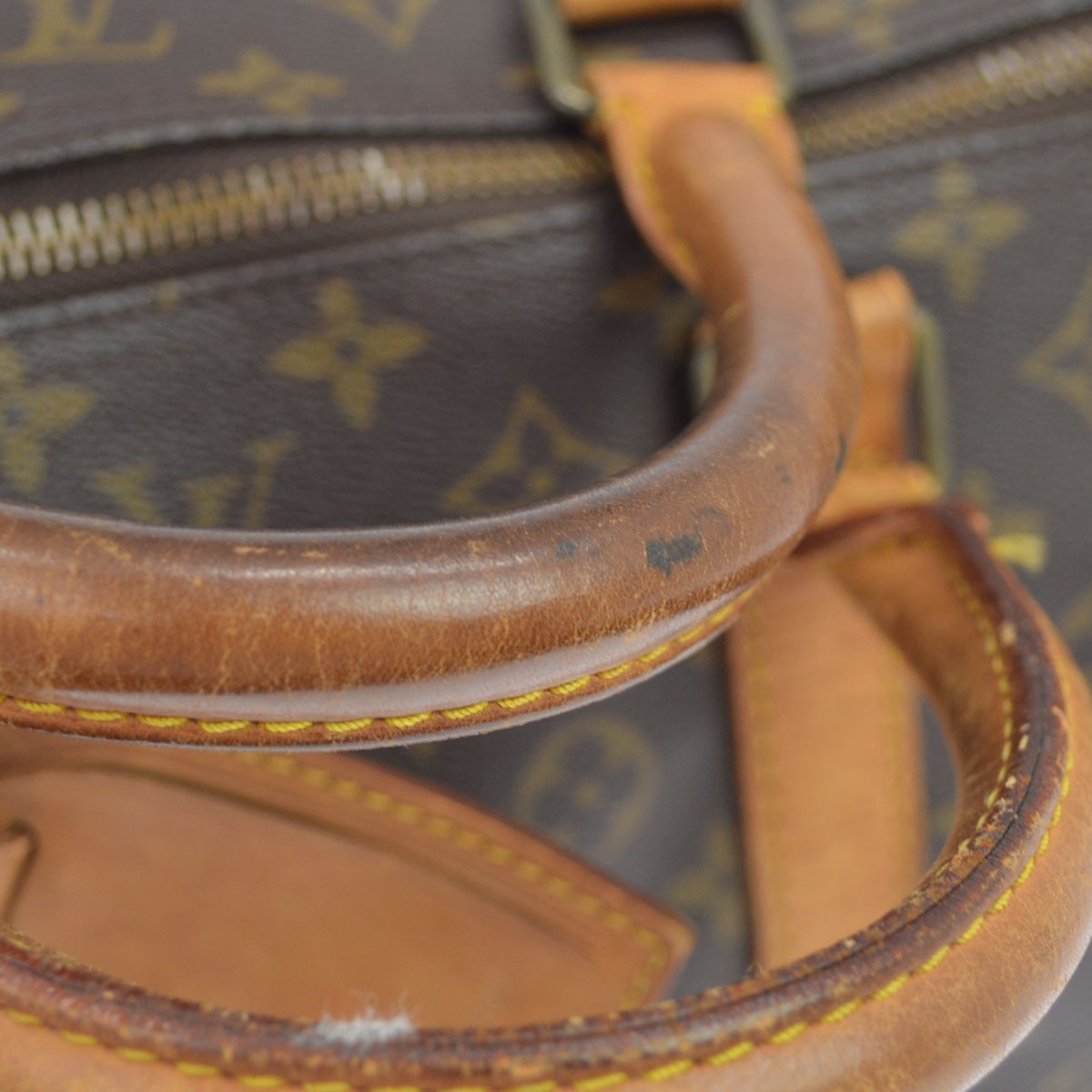 Louis Vuitton Keepall Monogram Canvas Brown Canvas Travel Bag Bag (Pre-Owned)