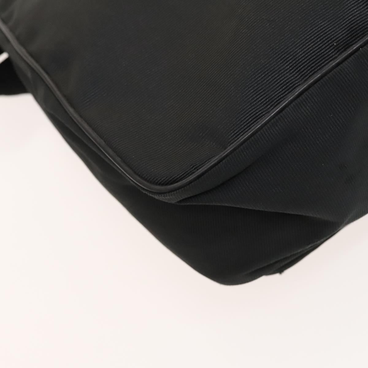 Fendi Vintage Nylon Black Nylon Shoulder Bag Bag (Pre-Owned)