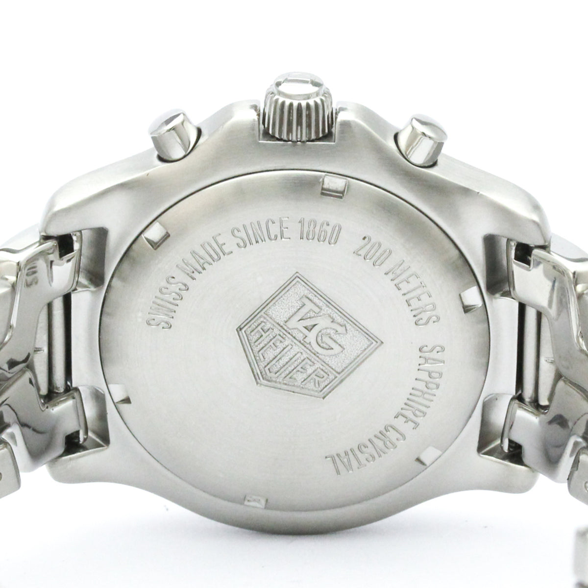 Tag Heuer Link Chronograph Quartz Stainless Steel Watch (Pre-Owned)