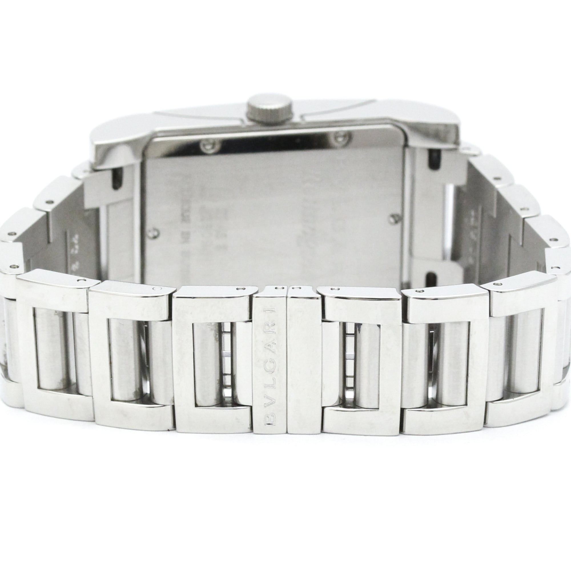 Bvlgari Rettangolo Automatic Stainless Steel Watch (Pre-Owned)