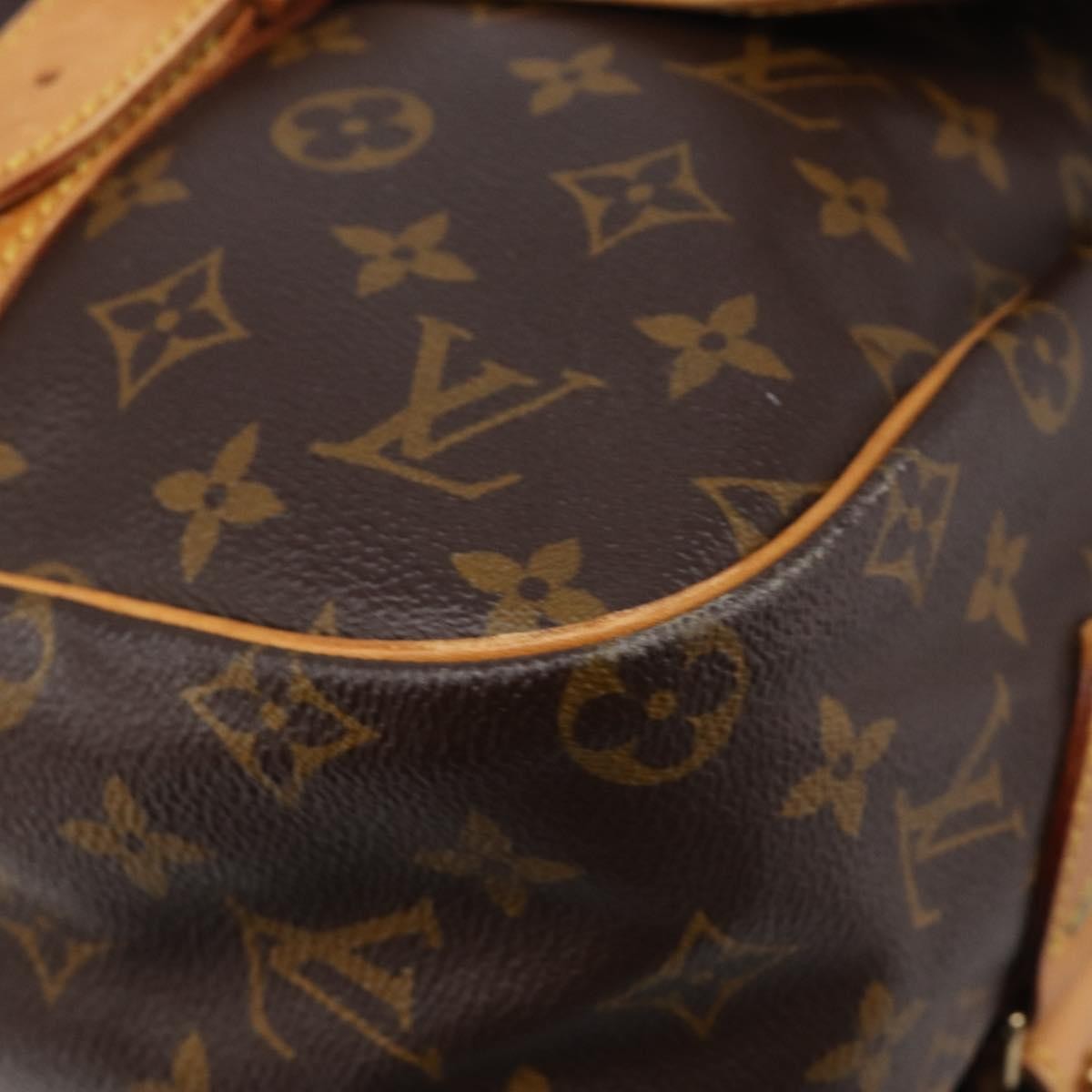 Louis Vuitton Sac Chasse Hunting Monogram Canvas Brown Canvas Handbag (Pre-Owned)