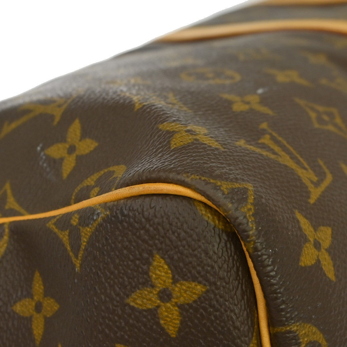 Louis Vuitton Keepall Monogram Canvas Brown Canvas Travel Bag Bag (Pre-Owned)