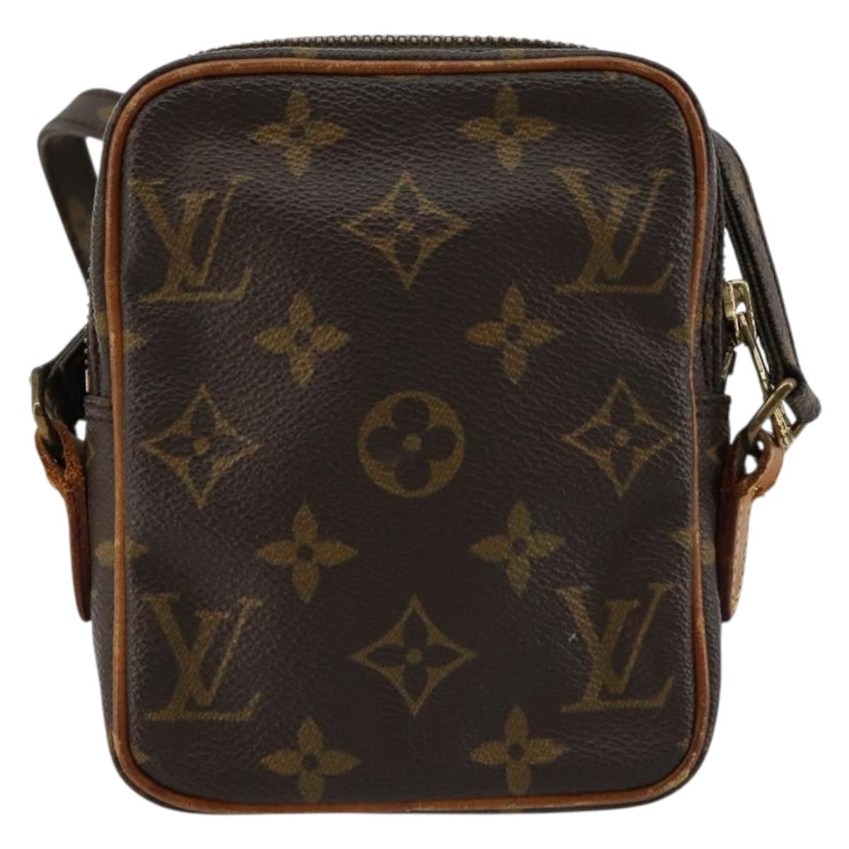 Louis Vuitton Danube Monogram Canvas Brown Canvas Shoulder Bag Bag (Pre-Owned)