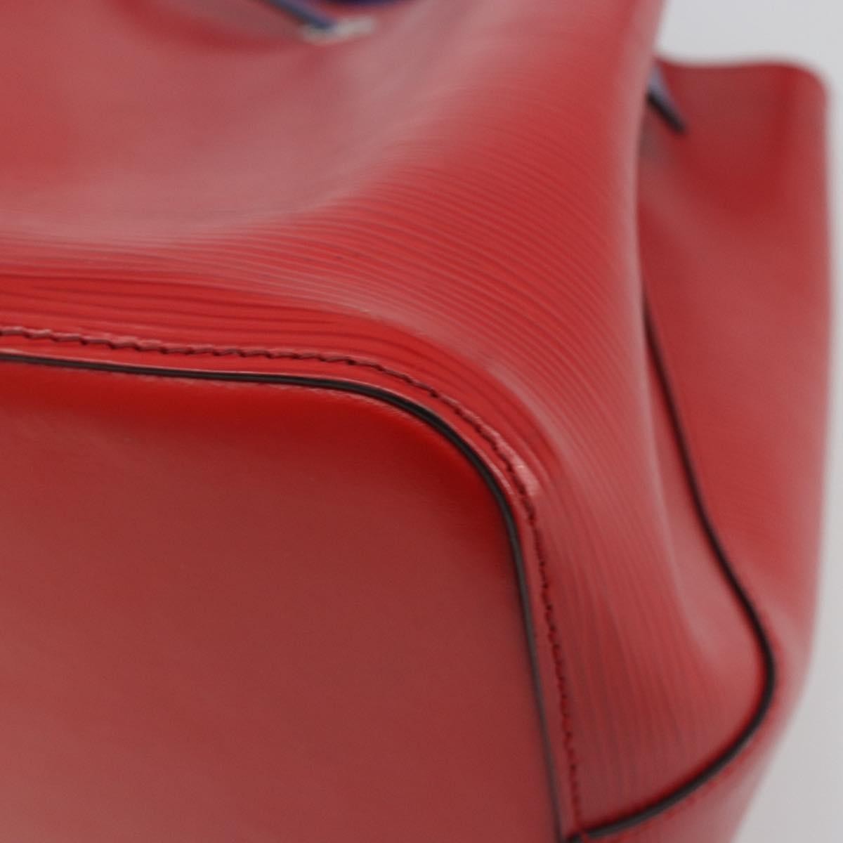 Louis Vuitton Neonoe Epi Leather Red Leather Handbag (Pre-Owned)