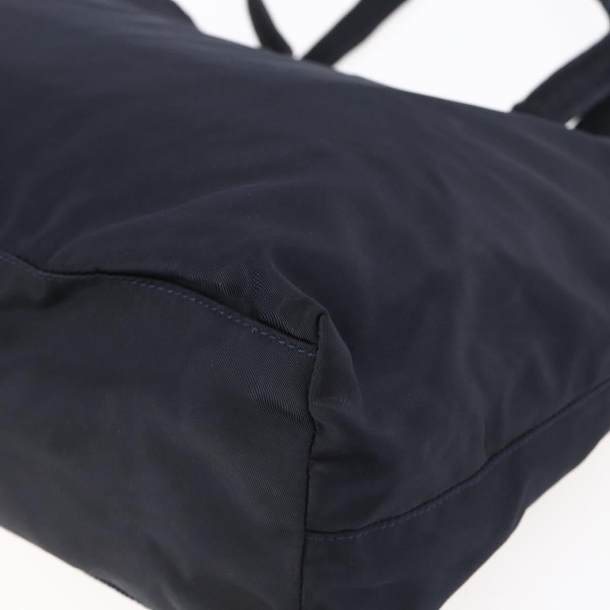 Prada Front Pocket Zip Tessuto Black Nylon Tote Bag Bag (Pre-Owned)