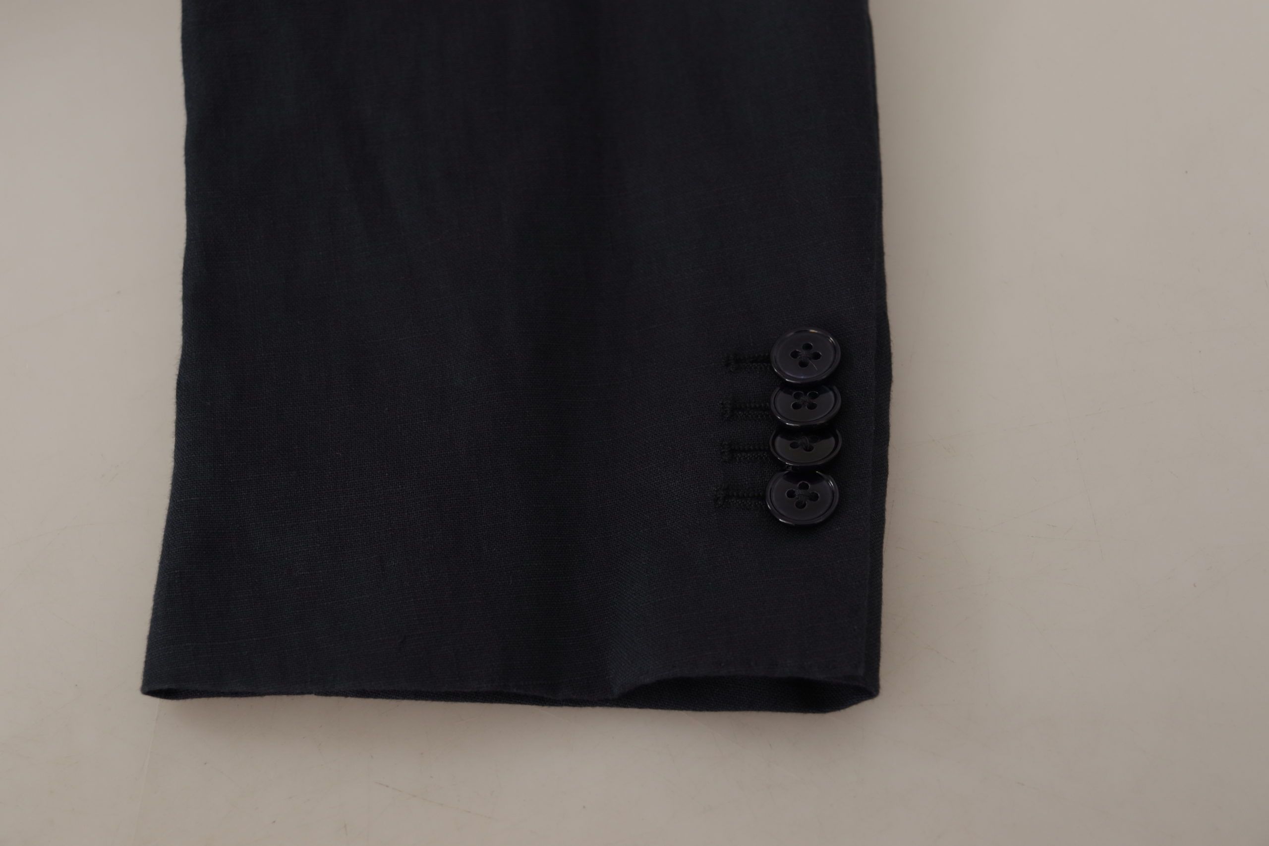 Dolce & Gabbana Dark Blue ALTA SARTORIA Jacket Coat Men's Blazer