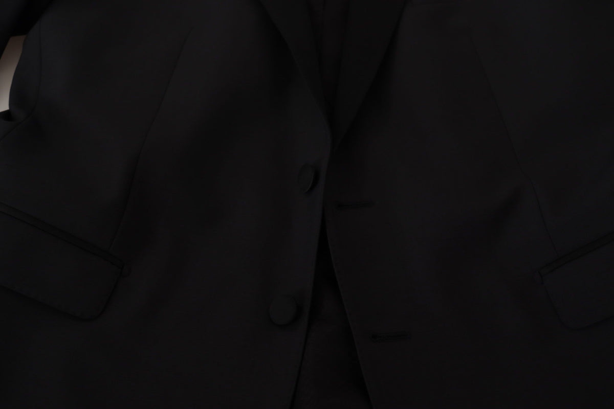 Dolce & Gabbana Dark Blue Single Breasted MARTINI Men's Blazer