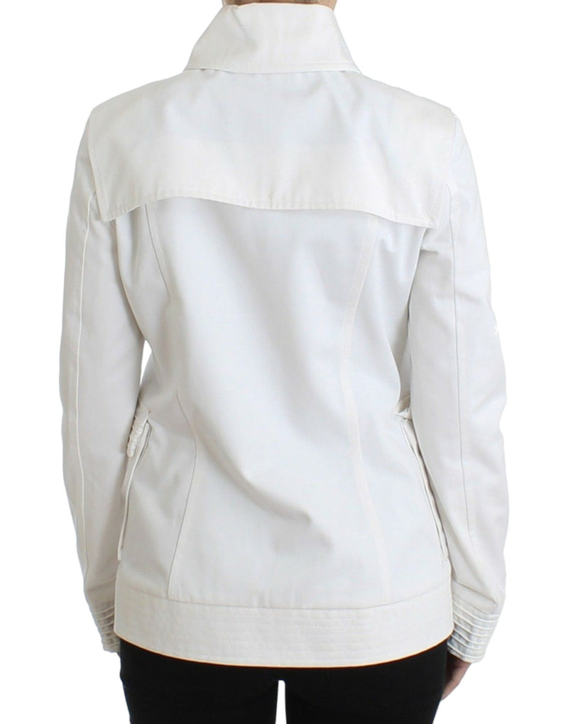 GF Ferre Chic Double Breasted Cotton Women's Jacket