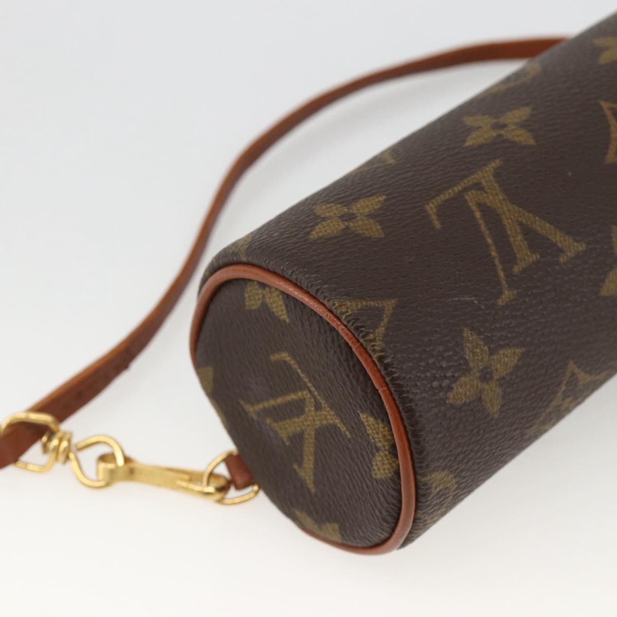 Louis Vuitton Papillon Pochette Monogram Canvas Brown Canvas Clutche & Pouche Bag (Pre-Owned)