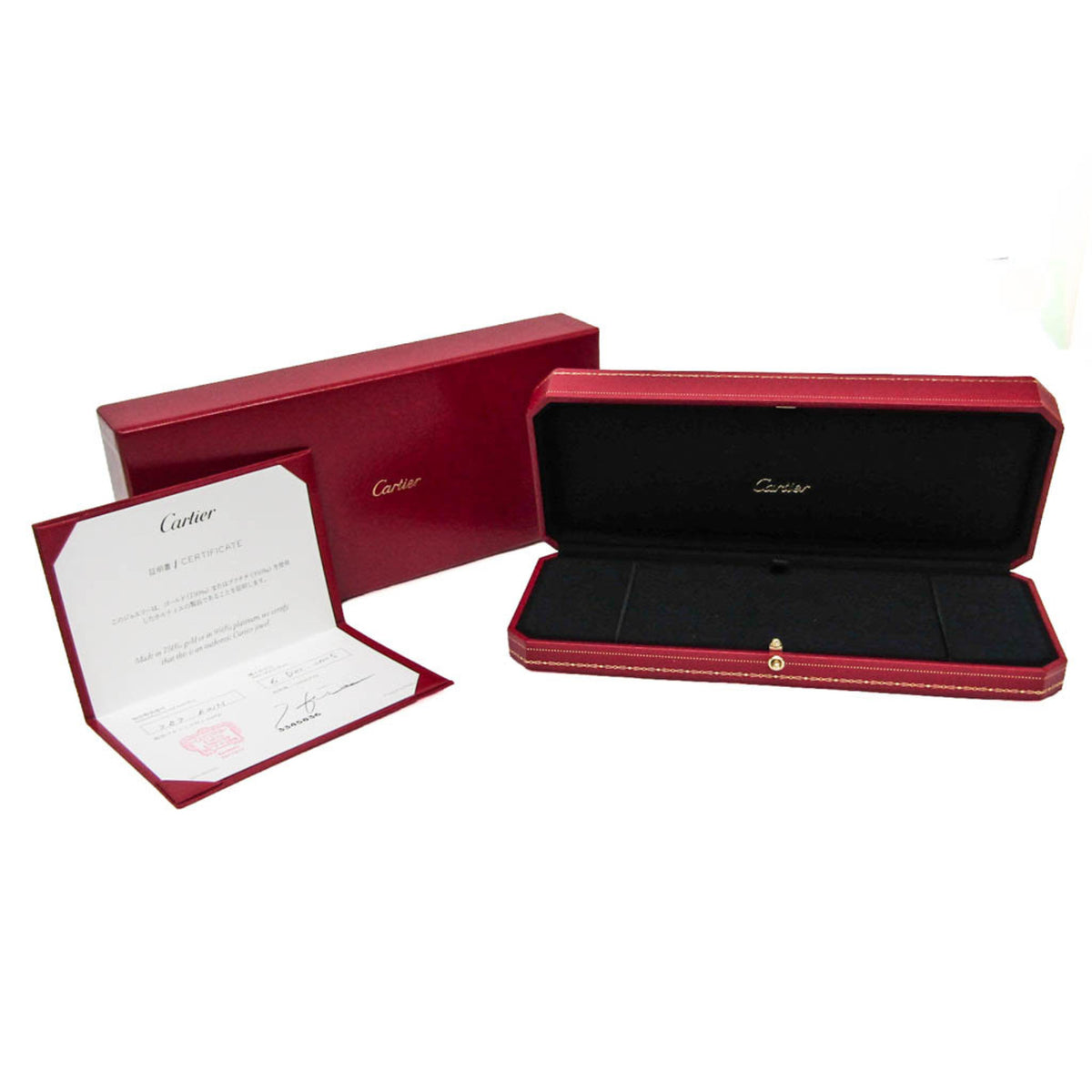 Cartier Santos De Cartier 18K White Gold Silver White_Gold Bracelet Jewelry (Pre-Owned)