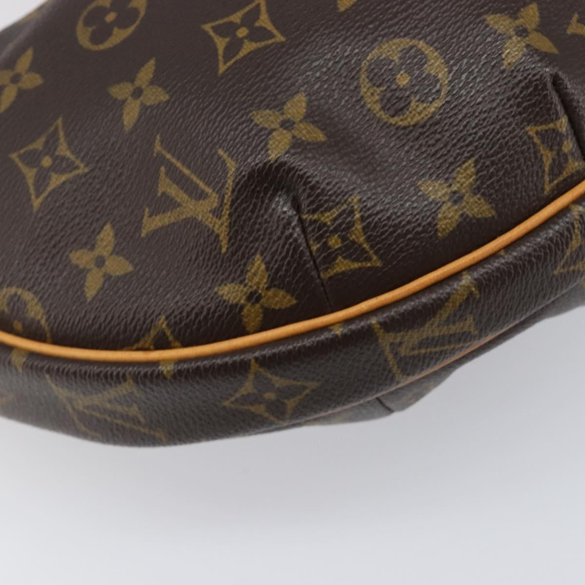 Louis Vuitton Croissant Monogram Brown Canvas Shoulder Bag Bag (Pre-Owned)