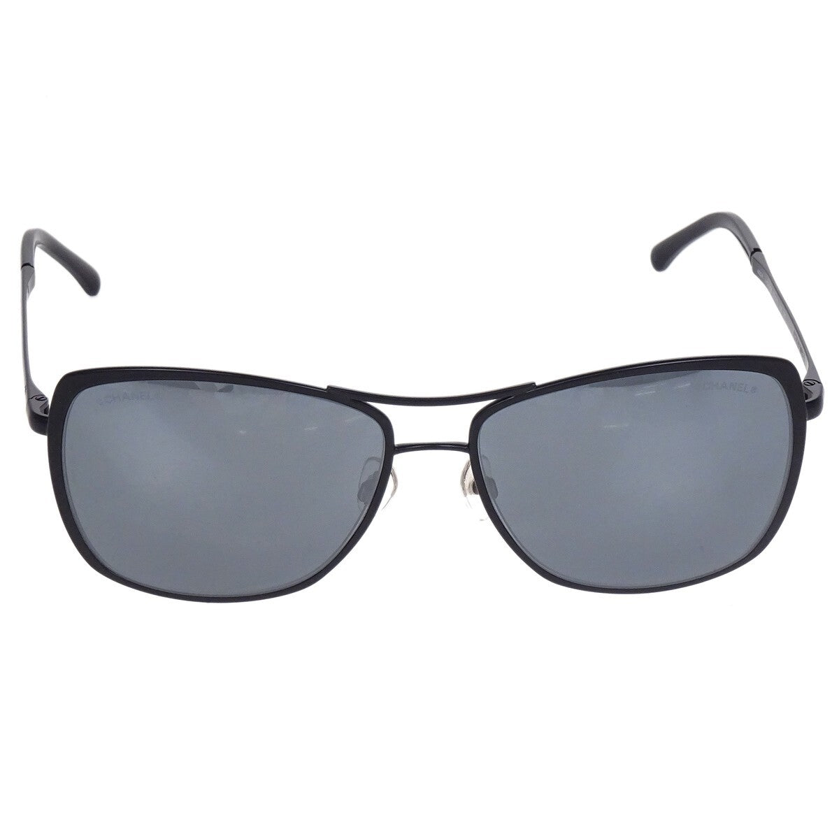 Chanel Logo Cc Plastic Black Plastic Sunglasse Accessory (Pre-Owned)