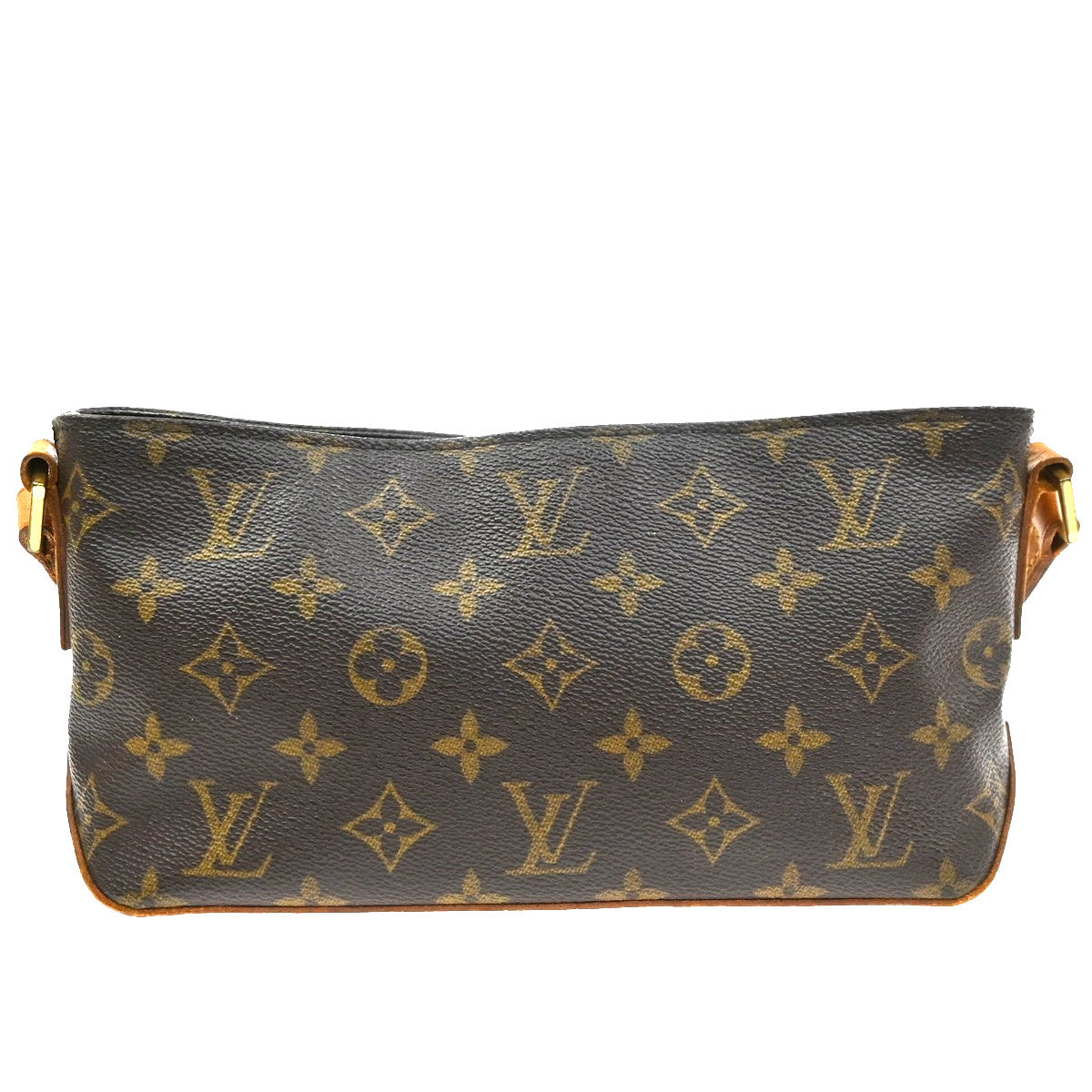 Louis Vuitton Trotteur Monogram Canvas Brown Canvas Handbag (Pre-Owned)