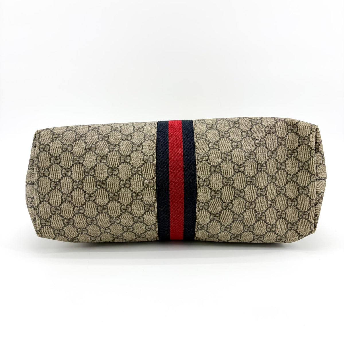 Gucci Ophidia Shopping Gg Coated Canvas Beige Canvas Tote Bag Bag (Pre-Owned)