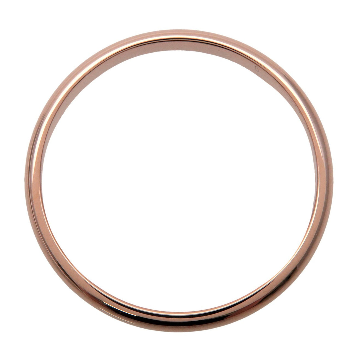 Cartier 1895 Wedding Band 18K Rose Gold Gold Rose_Gold Ring Jewelry (Pre-Owned)