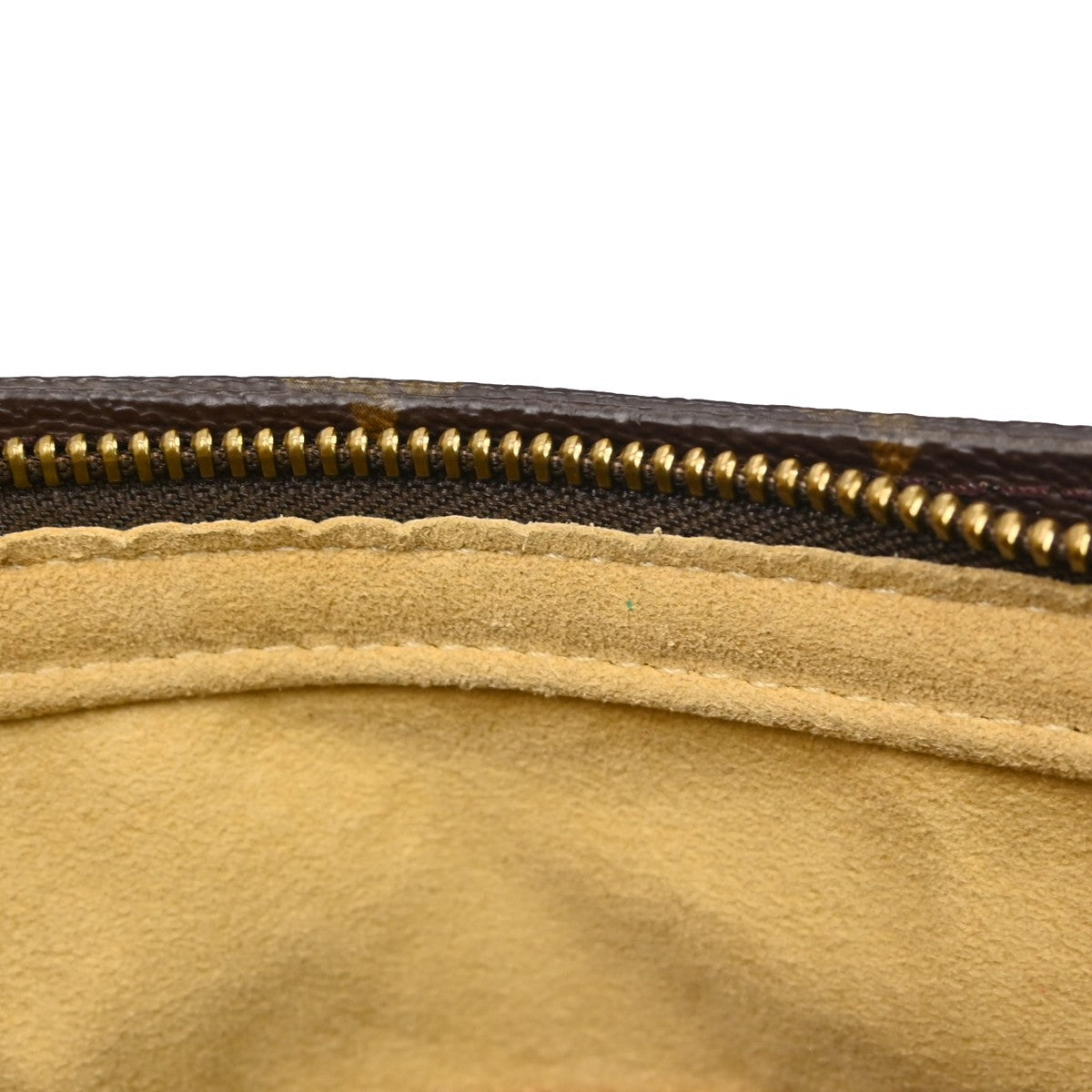 Louis Vuitton Looping Monogram Canvas Brown Canvas Handbag (Pre-Owned)