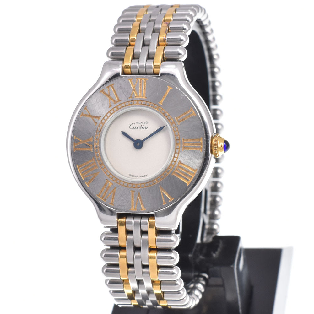 Cartier Must De Cartier 21 Stainless Steel Watch (Pre-Owned)