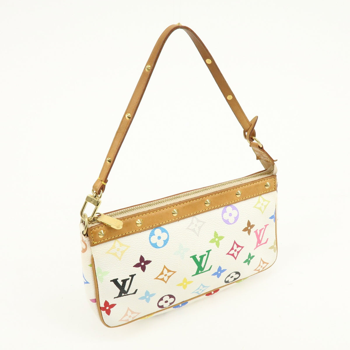 Louis Vuitton Pochette Accessoires Monogram Multicolor Multicolour Canvas Clutche & Pouche Bag (Pre-Owned)