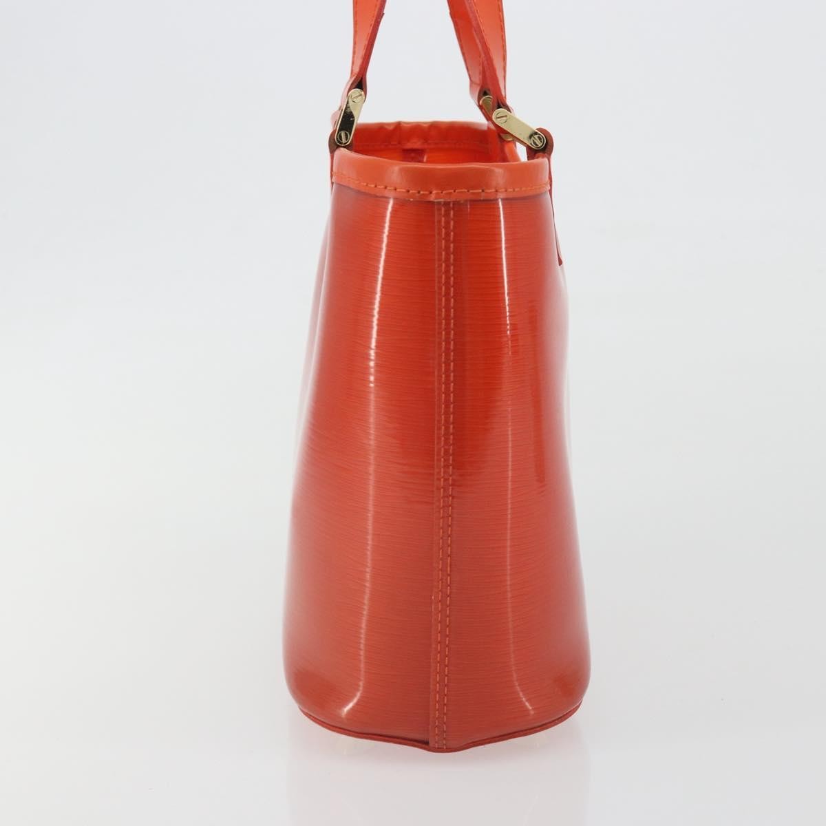 Louis Vuitton Plage Lagoon Bay Vinyl Epi Leather Orange Leather Tote Bag Bag (Pre-Owned)