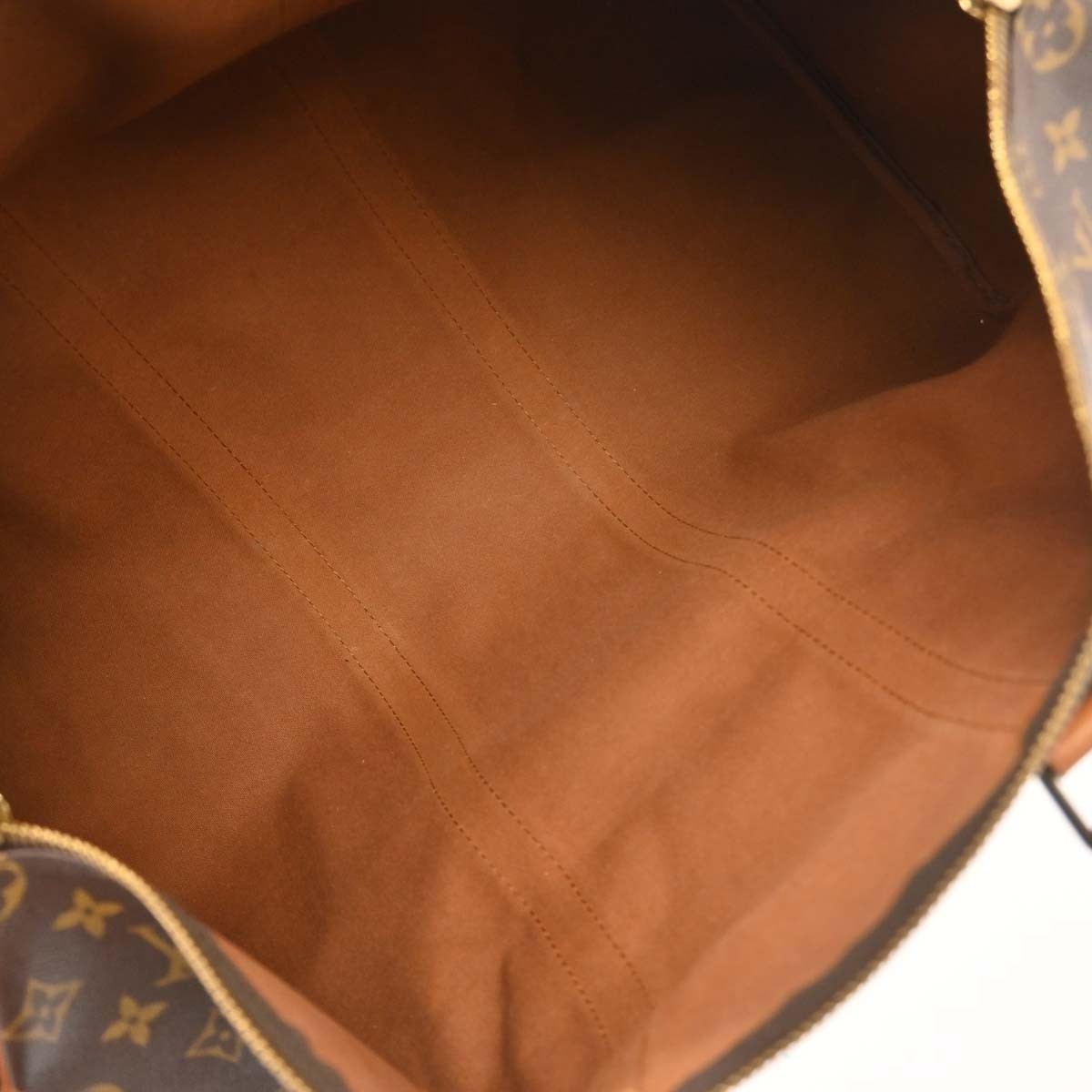 Louis Vuitton Keepall Monogram Canvas Brown Canvas Travel Bag Bag (Pre-Owned)