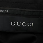 Gucci Men's Skinny Black Wool 60 Evening Dress Pant
