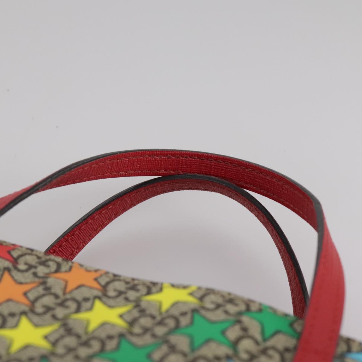 Gucci Children's Printed Coated Canvas Multicolour Canvas Tote Bag Bag (Pre-Owned)