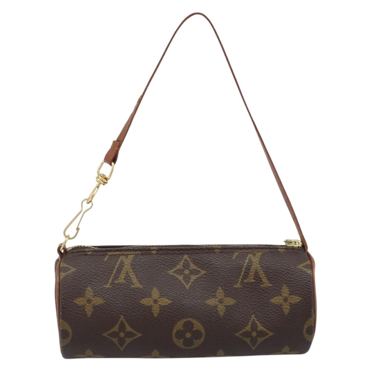 Louis Vuitton Papillon Pochette Monogram Canvas Brown Canvas Clutche & Pouche Bag (Pre-Owned)
