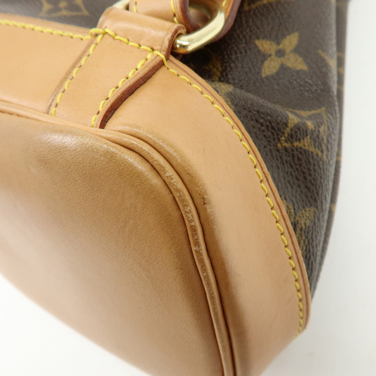 Louis Vuitton Vintage Montsouris Monogram Canvas Brown Canvas Backpack Bag (Pre-Owned)