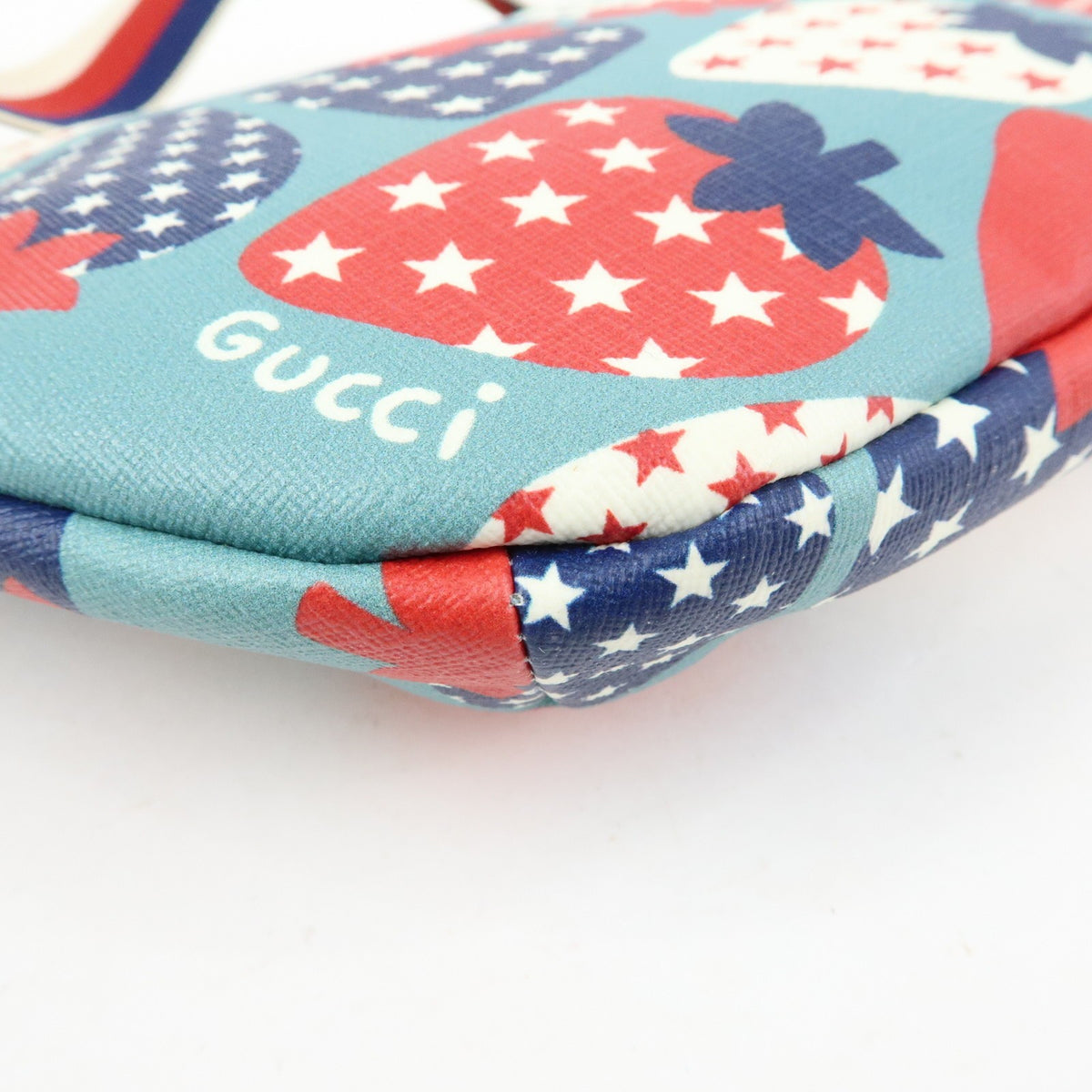 Gucci Children's Belt Printed Coated Canvas Multicolour Canvas Handbag (Pre-Owned)