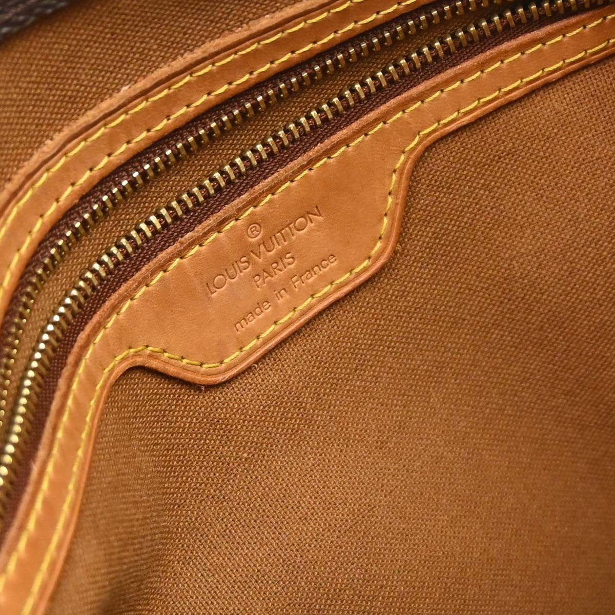 Louis Vuitton Cabas Piano Monogram Canvas Brown Canvas Tote Bag Bag (Pre-Owned)