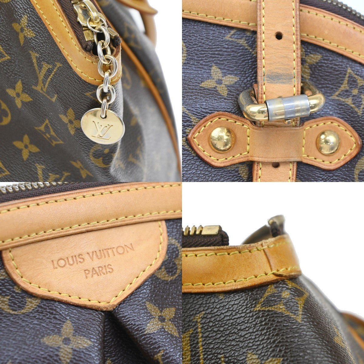 Louis Vuitton Tivoli Monogram Canvas Brown Canvas Handbag (Pre-Owned)