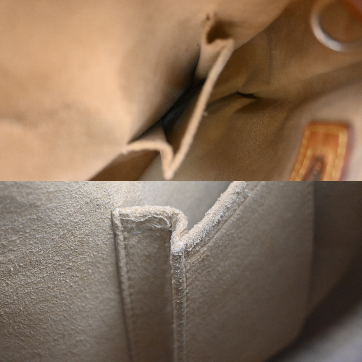 Louis Vuitton Looping Monogram Canvas Brown Canvas Handbag (Pre-Owned)