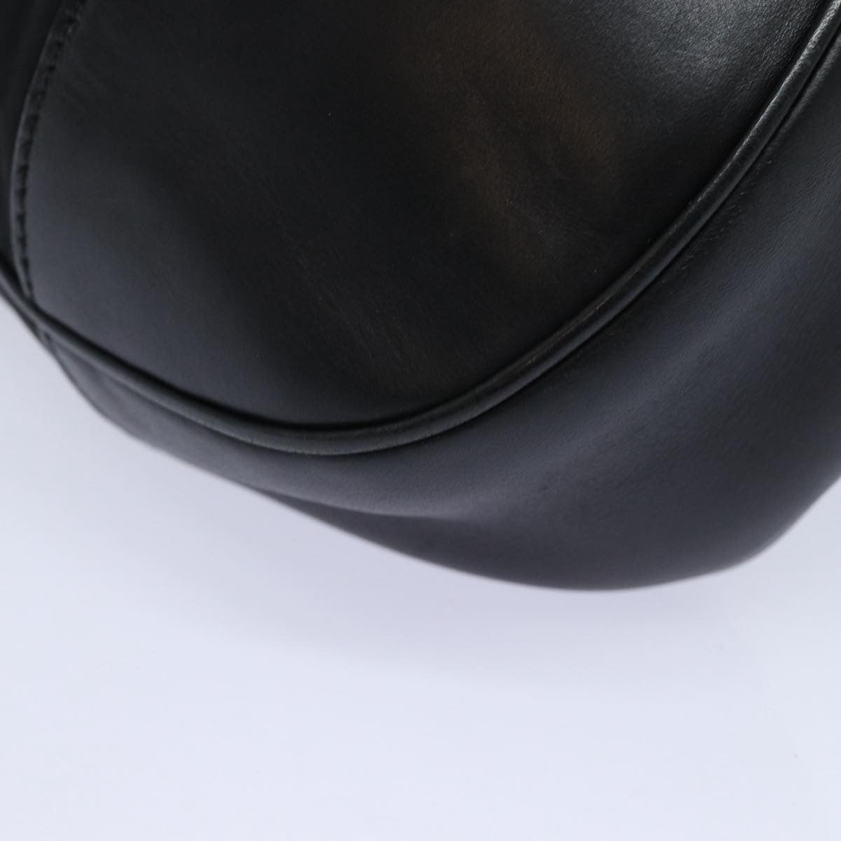 Prada Zip Hobo Tessuto With Leather Black Nylon Shoulder Bag Bag (Pre-Owned)