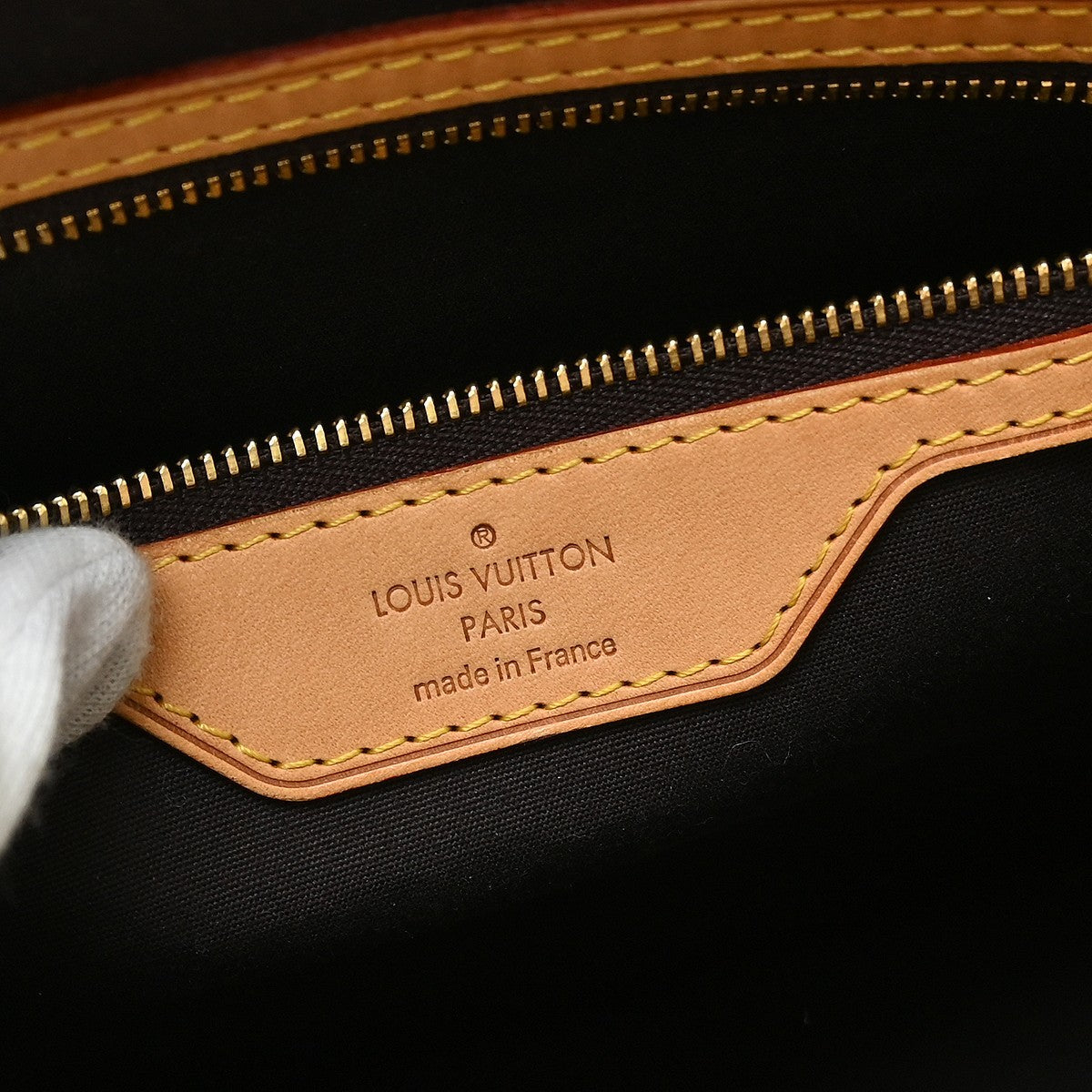 Louis Vuitton Brea Monogram Vernis Purple Patent_Leather Handbag (Pre-Owned)