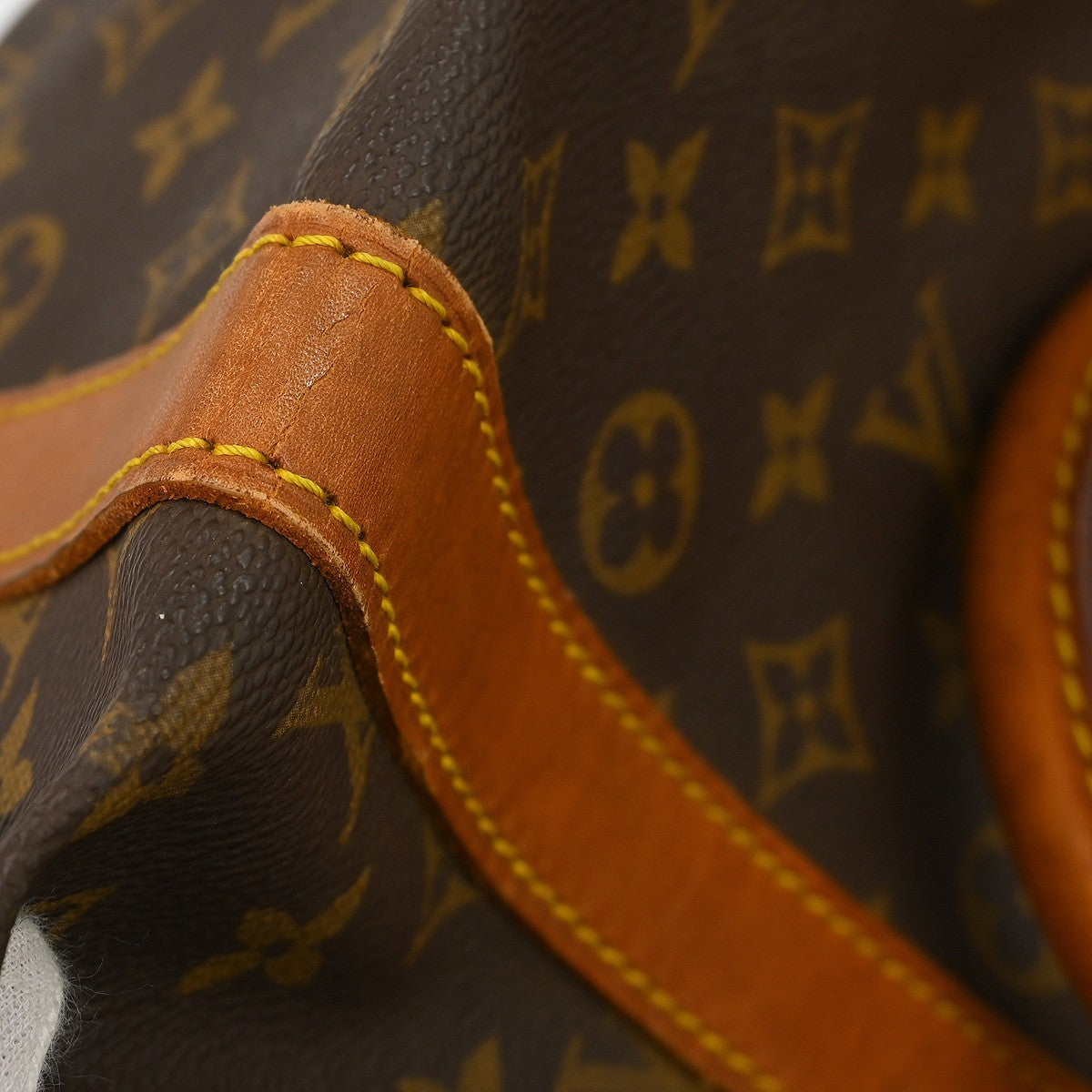 Louis Vuitton Keepall Monogram Canvas Brown Canvas Travel Bag Bag (Pre-Owned)