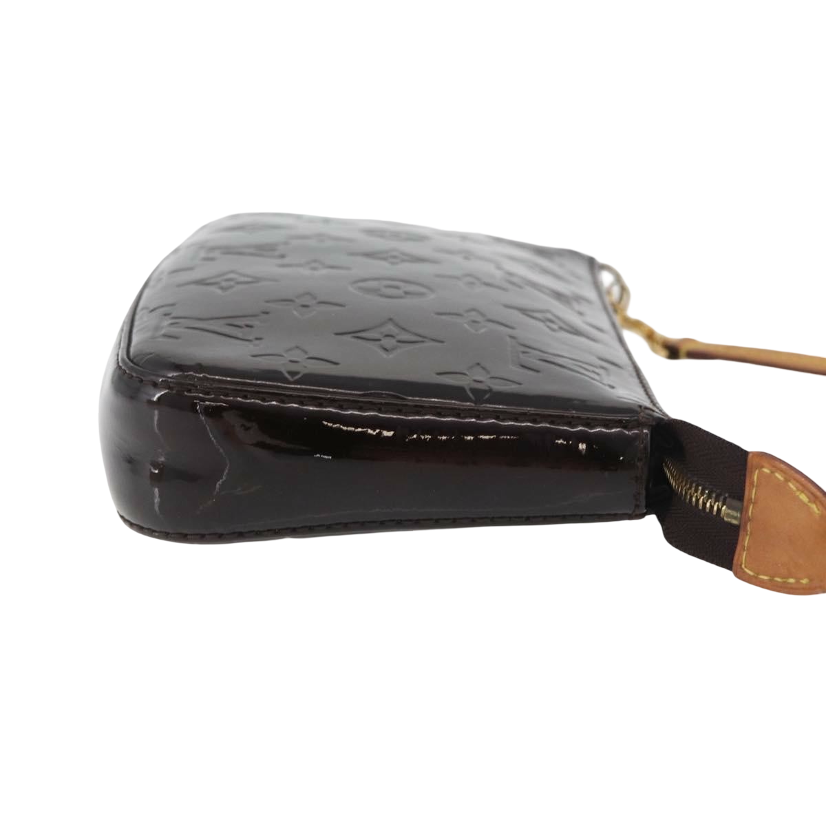 Louis Vuitton Lexington Pochette Monogram Vernis Brown Patent_Leather Clutche & Pouche Bag (Pre-Owned)
