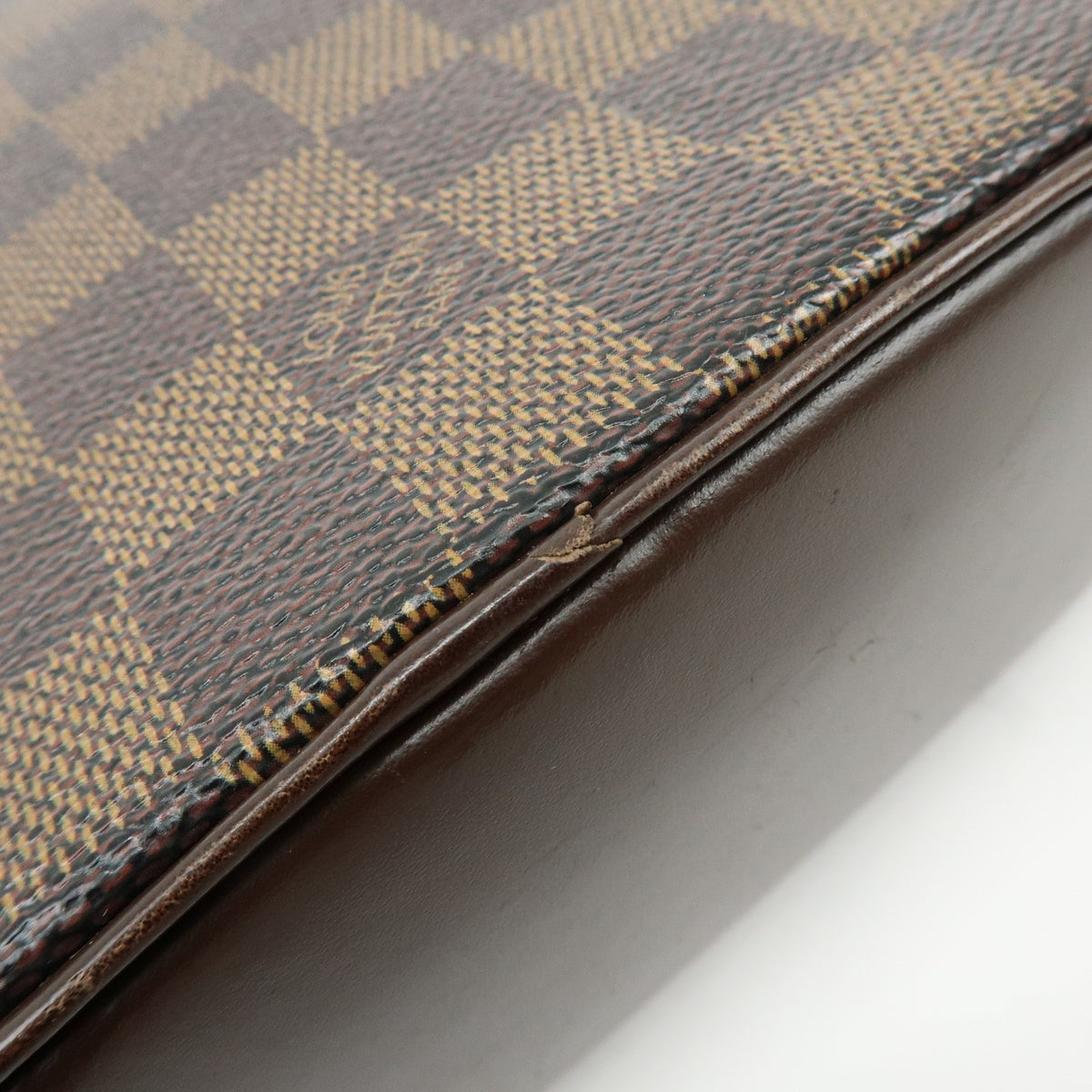 Louis Vuitton Ipanema Damier Brown Canvas Handbag (Pre-Owned)