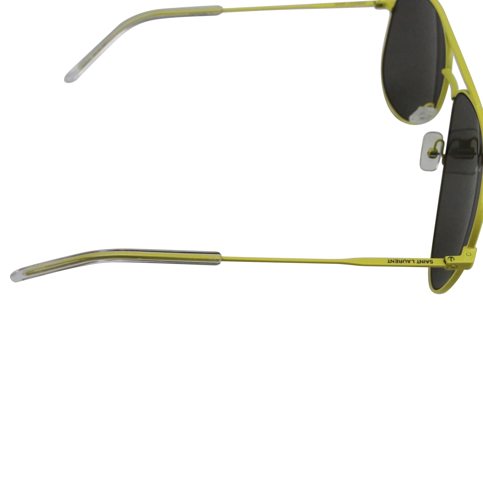 Saint Laurent Men's Yellow Metal Classic 11 Aviator Sunglasses