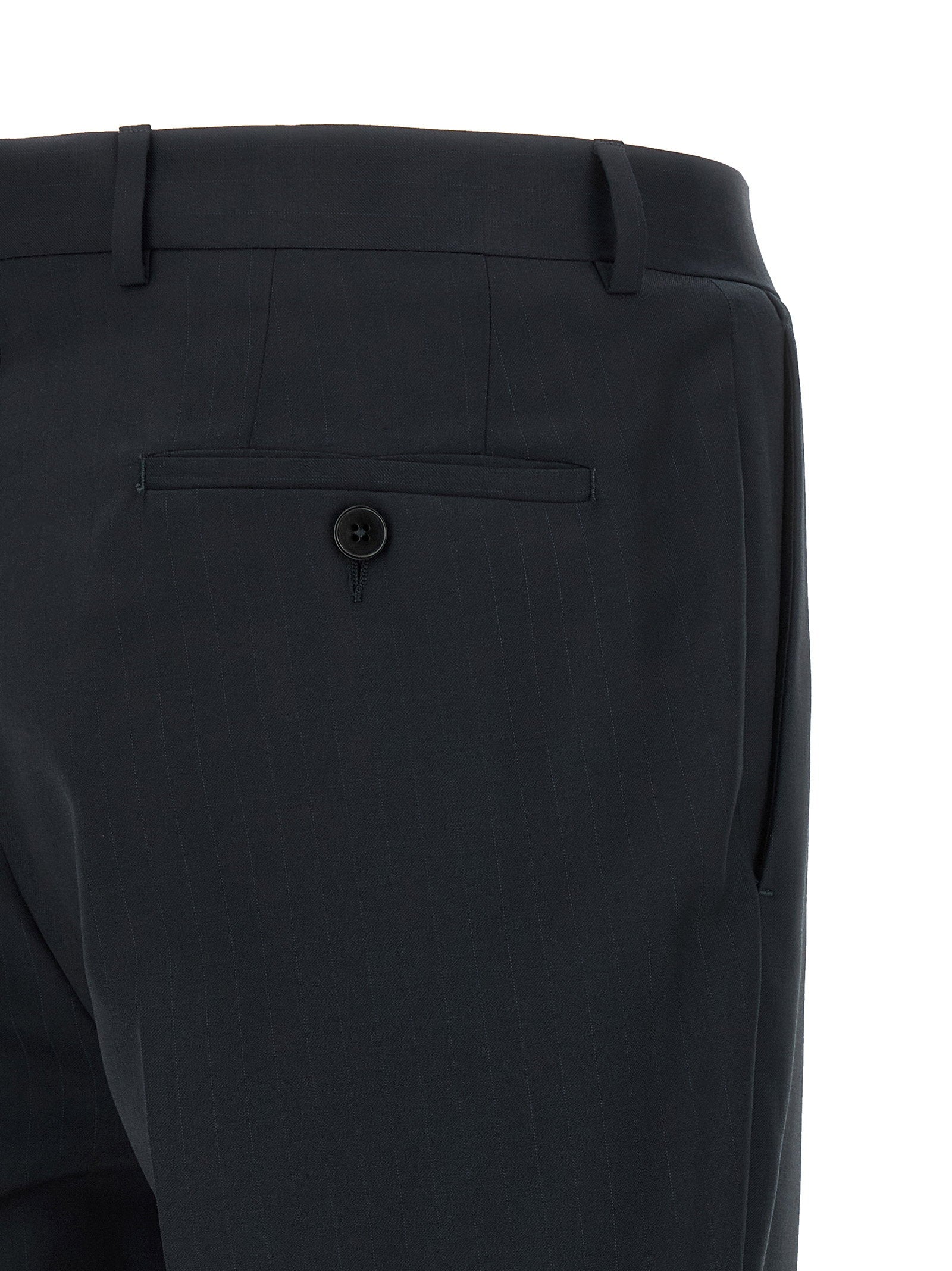 Zegna Men's Pinstriped Dress