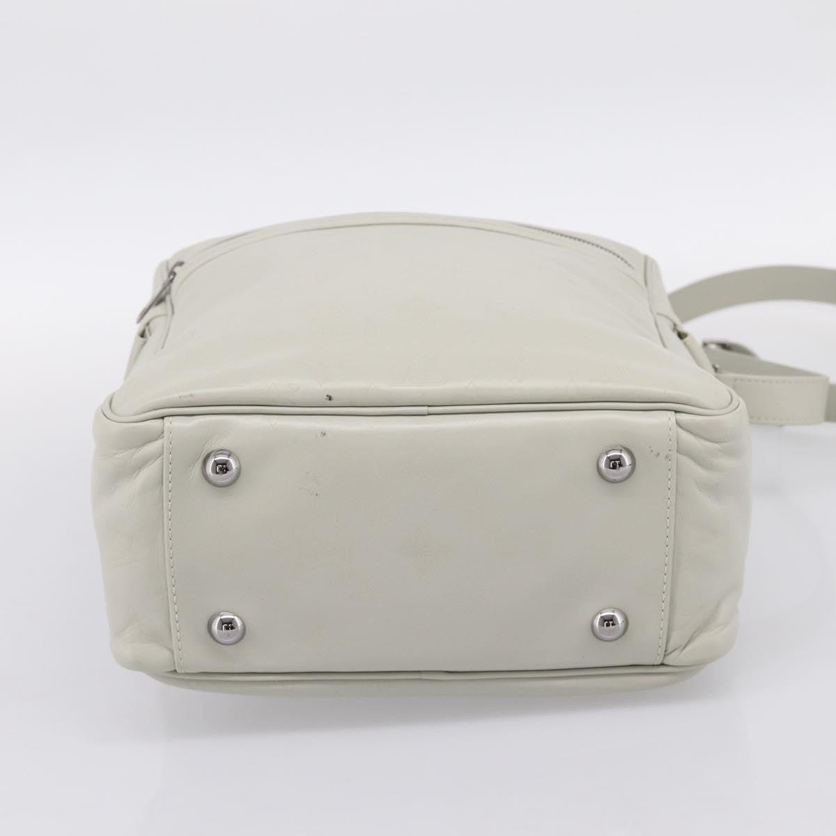 Louis Vuitton Clarkson Messenger Monogram Differ Leather White Canvas Shoulder Bag Bag (Pre-Owned)