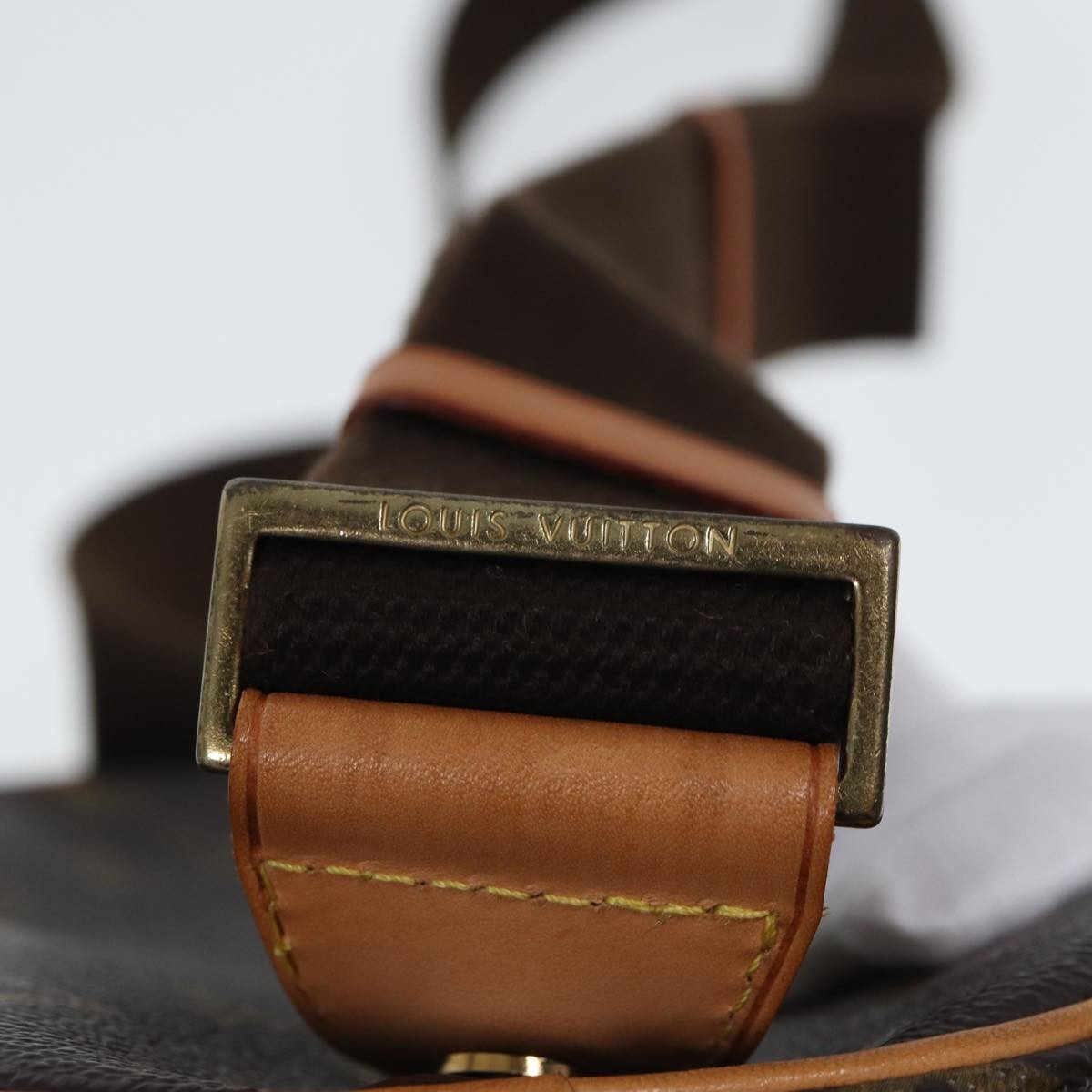 Louis Vuitton Pochette Gange Monogram Canvas Brown Canvas Clutche & Pouche Bag (Pre-Owned)