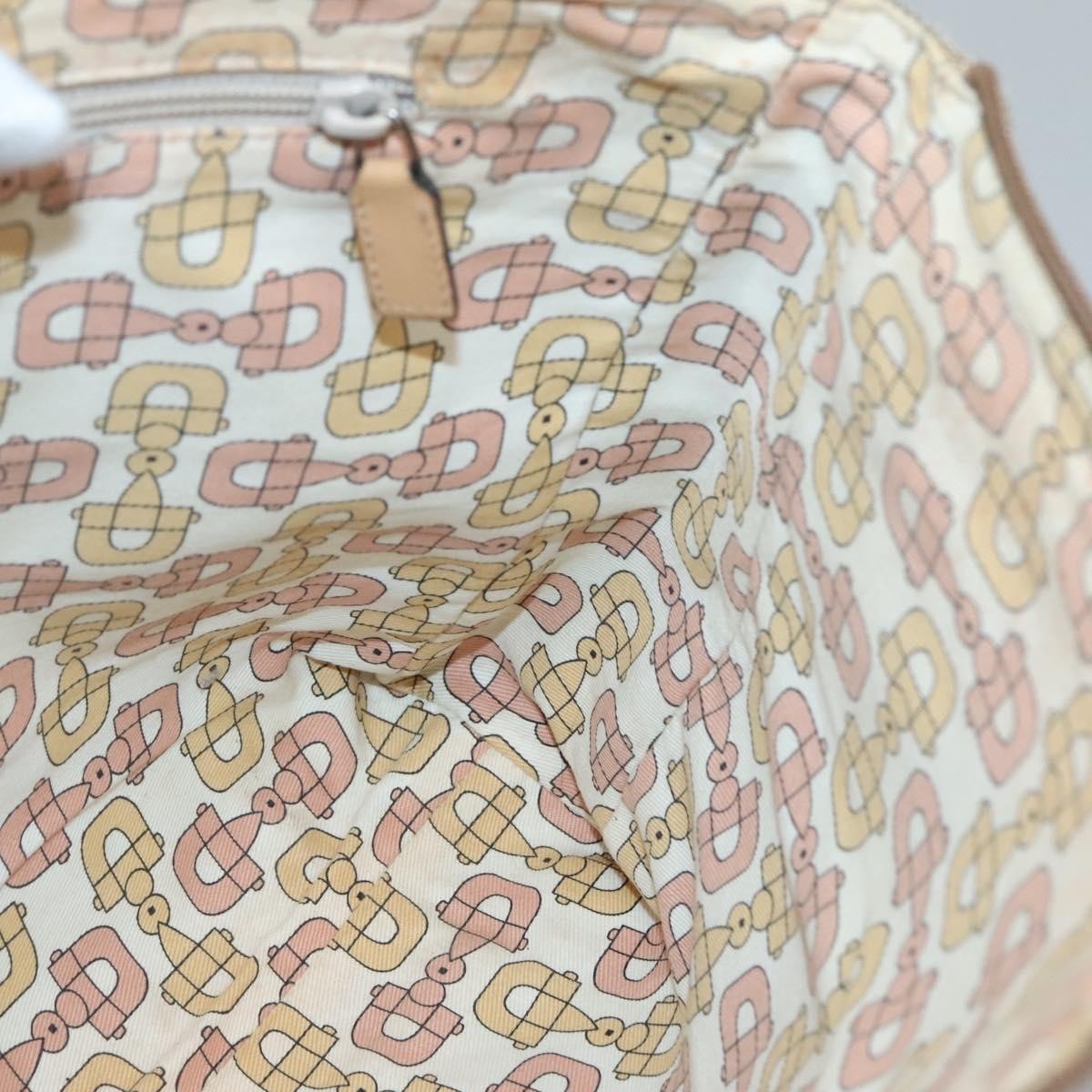 Gucci Original Messenger Gg Canvas Beige Canvas Shoulder Bag Bag (Pre-Owned)