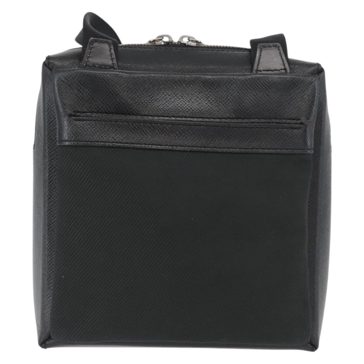 Louis Vuitton Sayan Messenger Taiga Leather And Canvas Black Leather Shoulder Bag Bag (Pre-Owned)