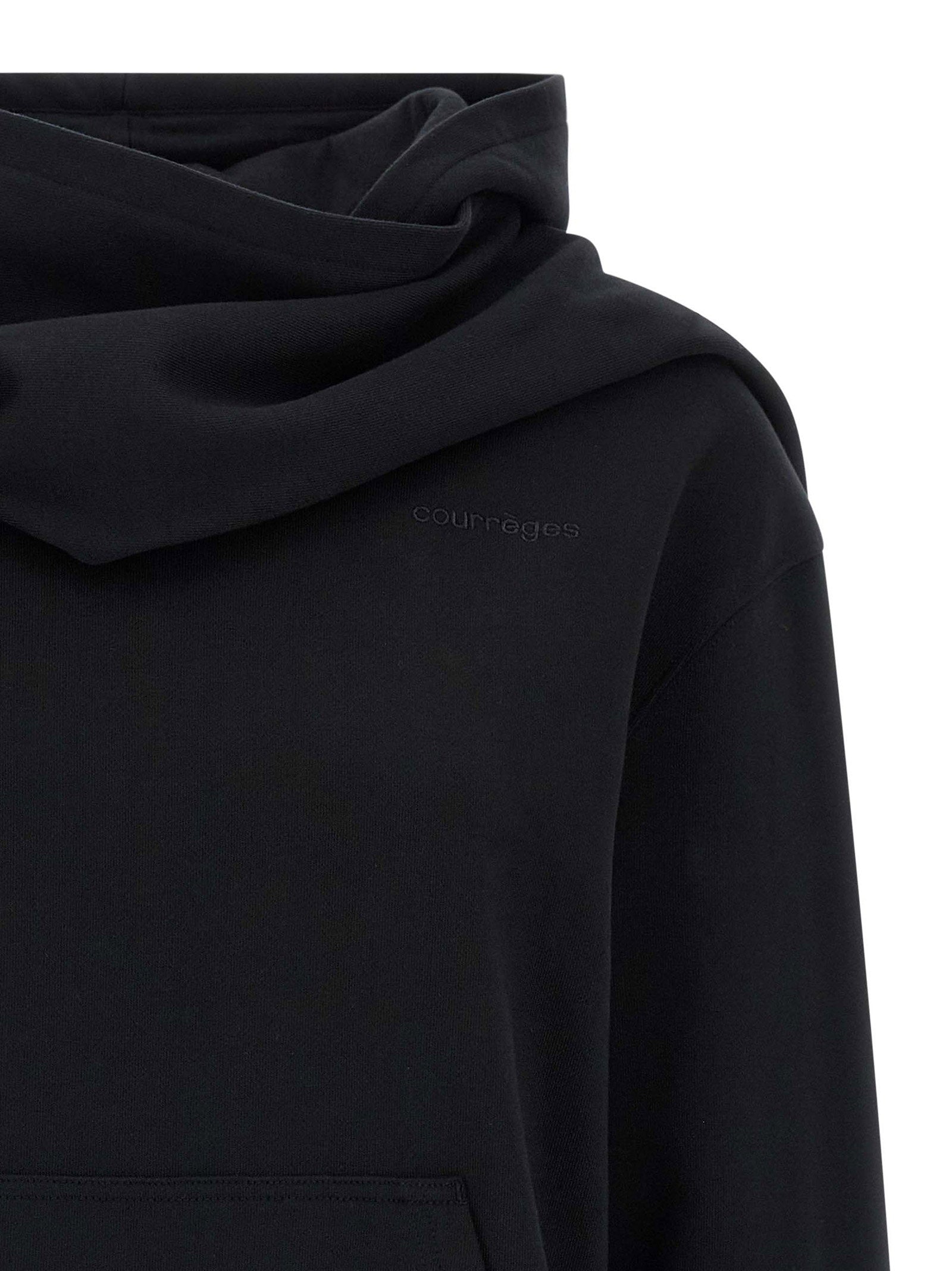 Courreges Women's Hoodie And Scarf
