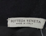 Bottega Veneta Women's Silk Pattern Black Wool Polyamide Dress Ruffle Detail