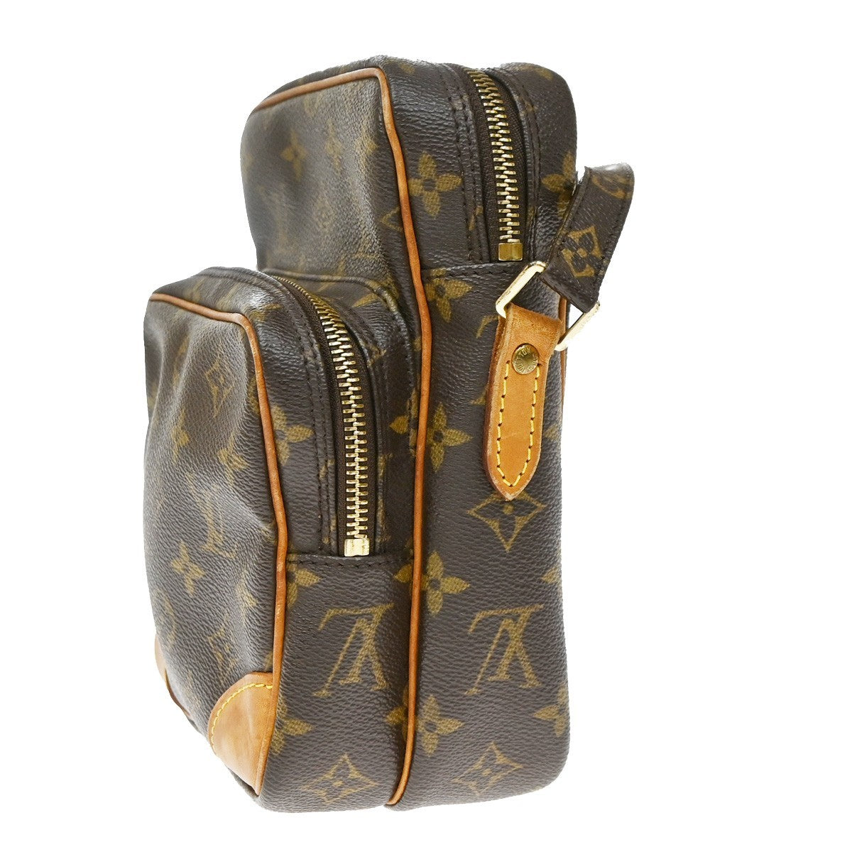 Louis Vuitton Amazone Monogram Canvas Brown Canvas Handbag (Pre-Owned)