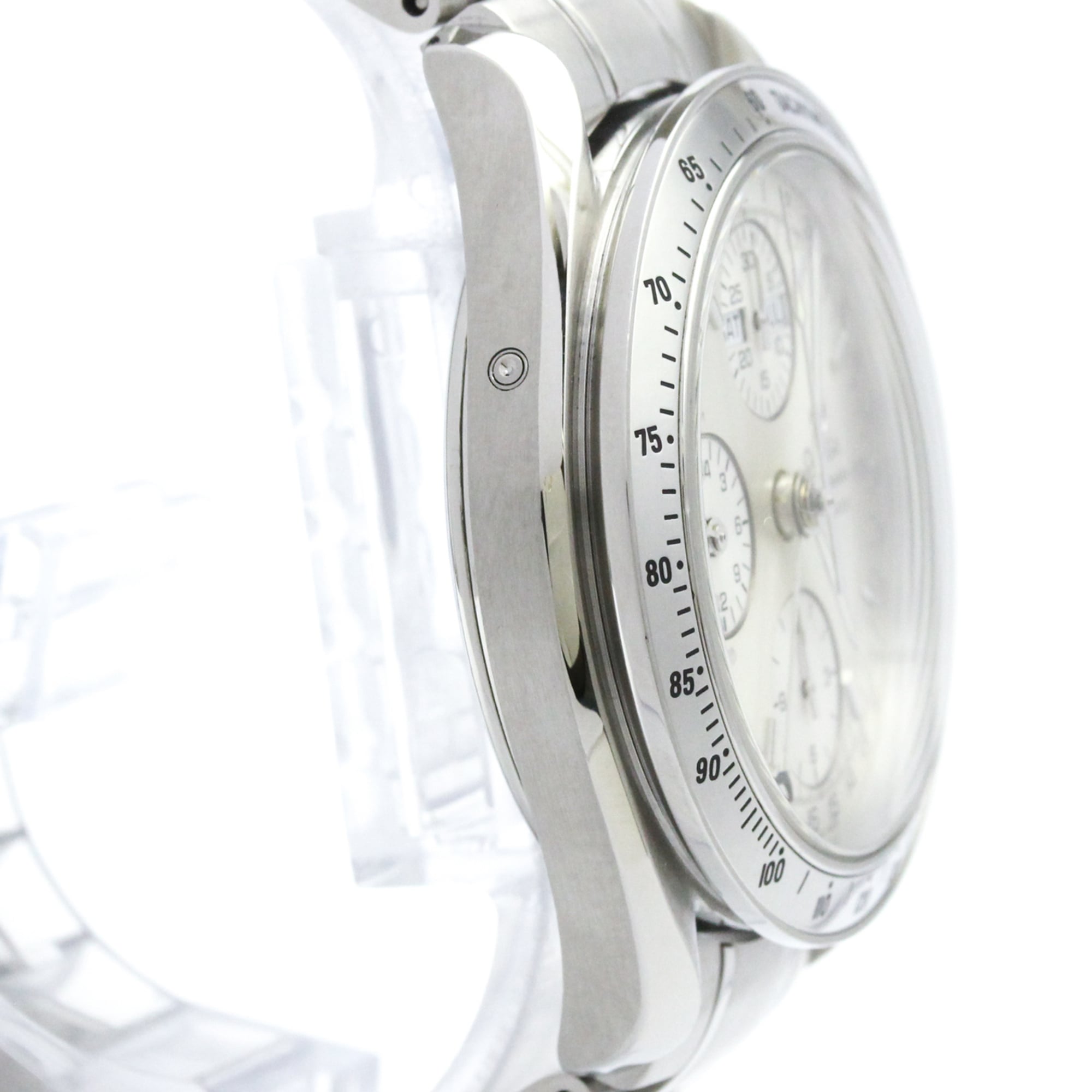 Omega Speedmaster Triple Calendar Chronograph Automatic Stainless Steel Watch (Pre-Owned)
