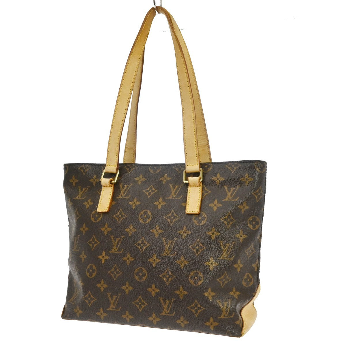 Louis Vuitton Cabas Piano Monogram Canvas Brown Canvas Tote Bag Bag (Pre-Owned)
