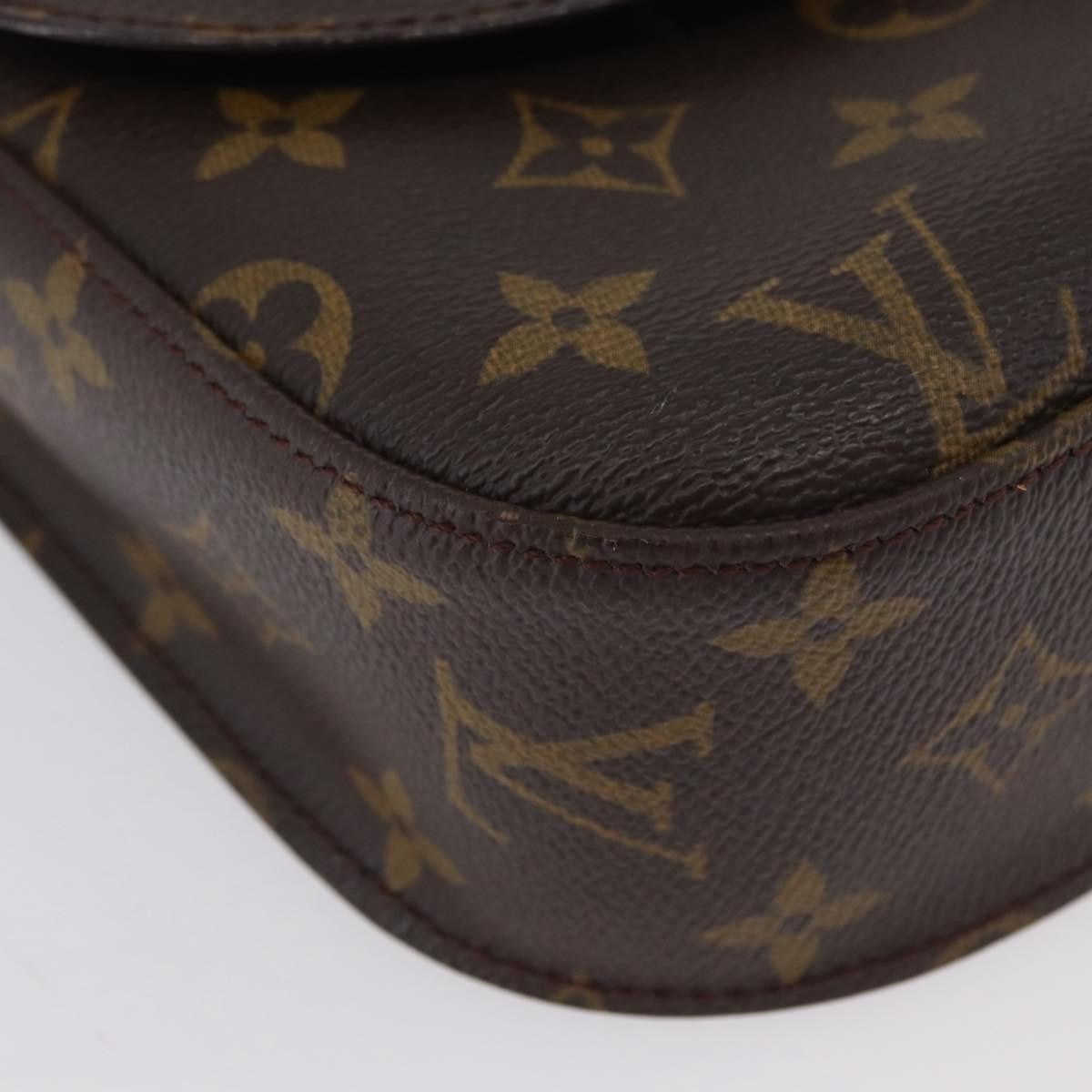 Louis Vuitton Saint Cloud Monogram Canvas Brown Canvas Handbag (Pre-Owned)